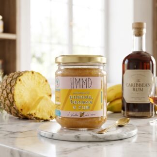 Confettura di Ananas, Banane e Rum