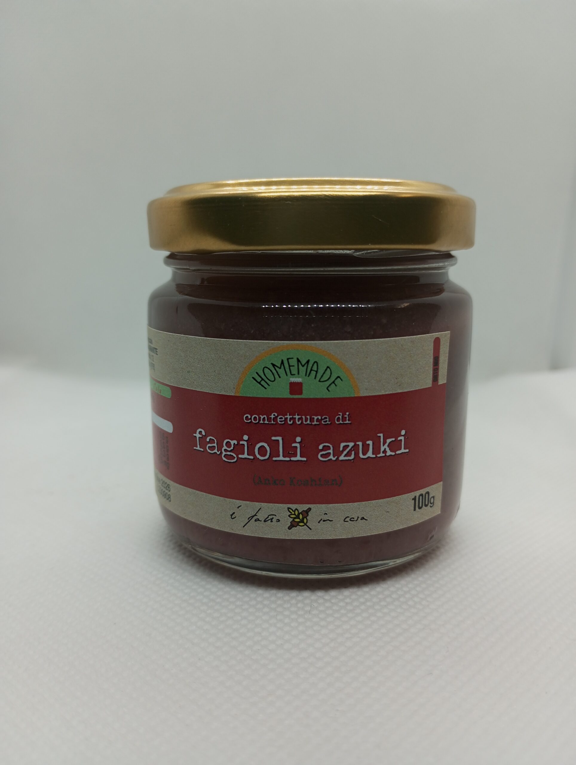 Confettura di fagioli azuki (anko koshian)