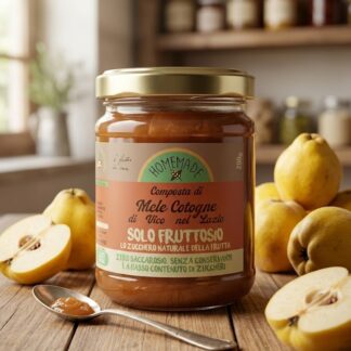Composta di Mele cotogne (con solo fruttosio)