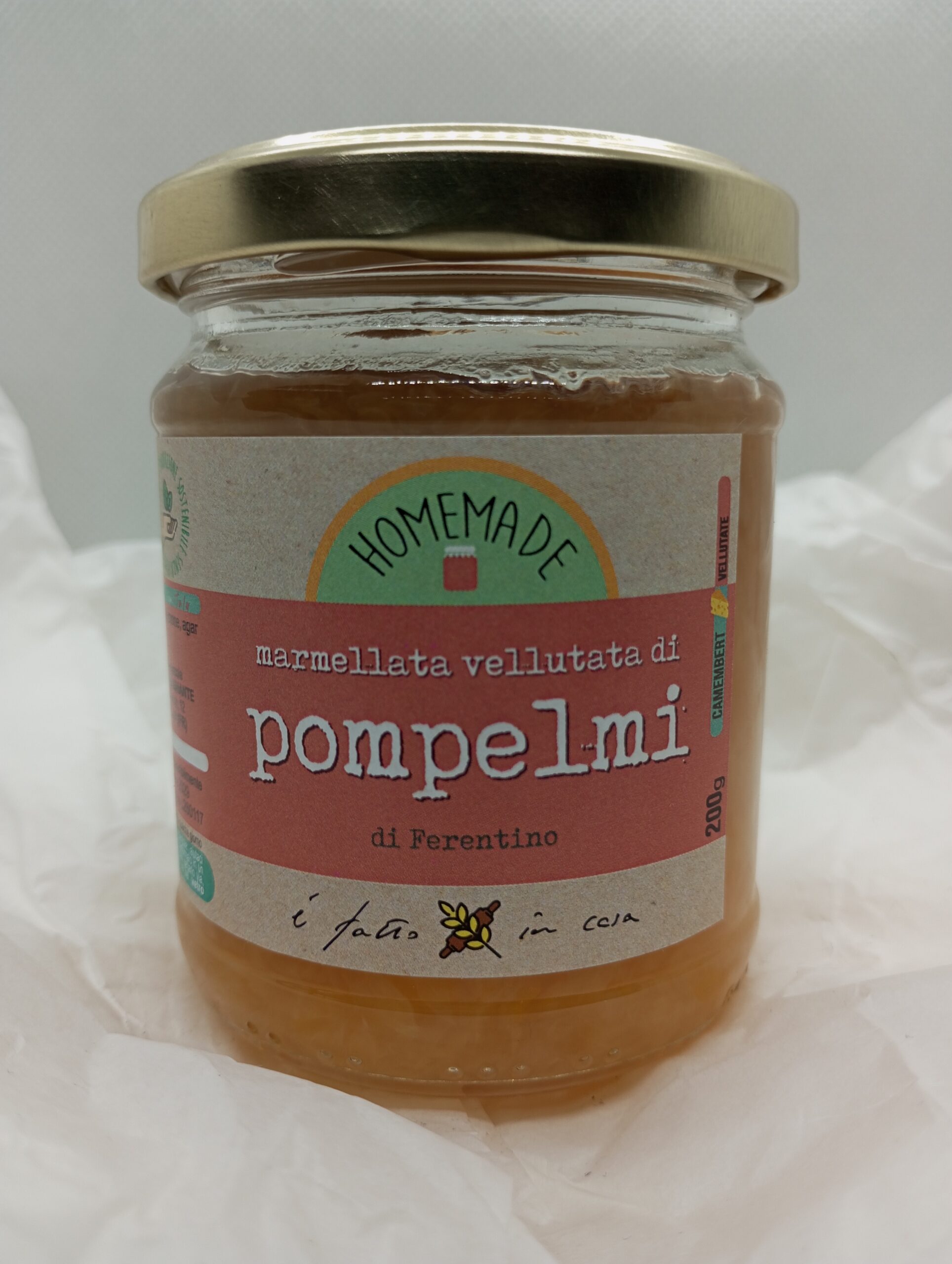 Marmellata vellutata di pompelmi
